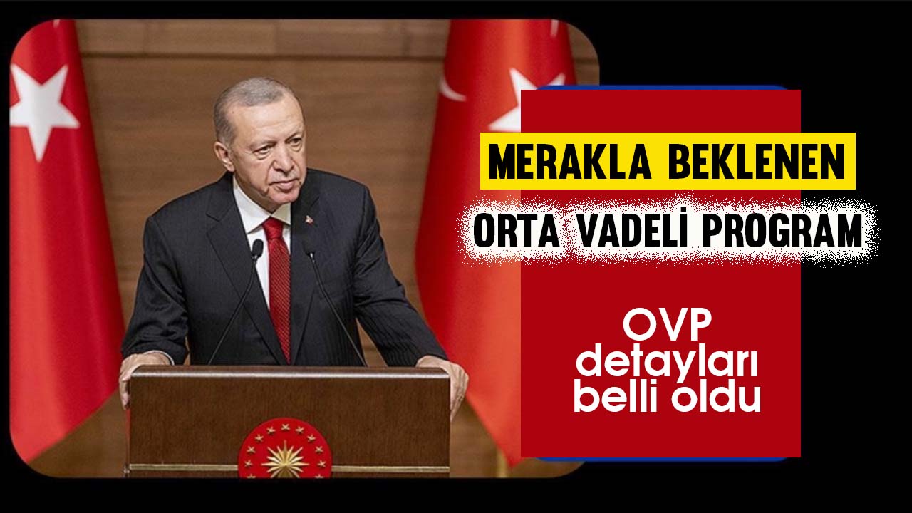 Orta Vadeli Program OVP detayları belli oldu Ekonomi