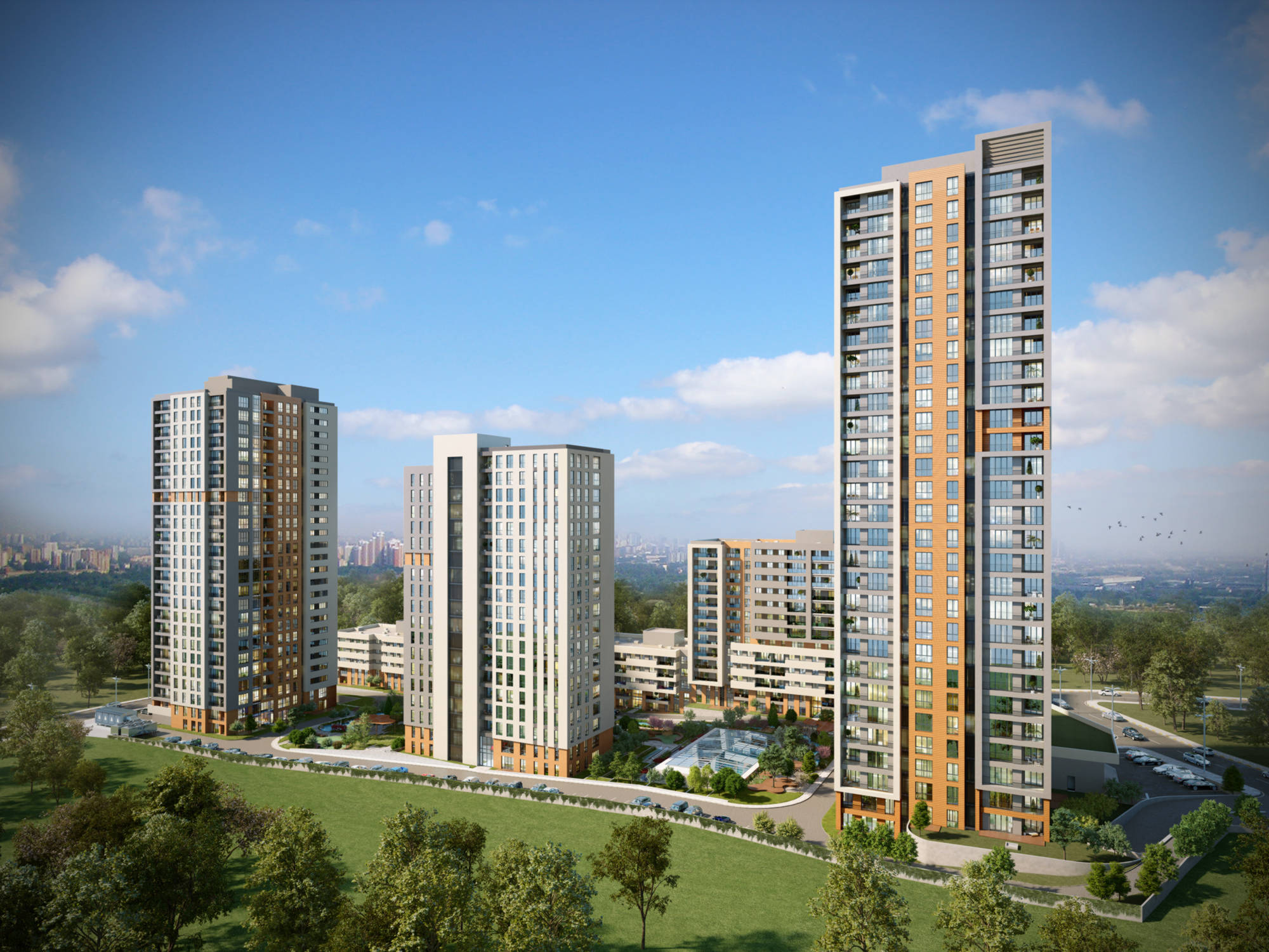 Sur Yapı Semt Bahçekent konut fiyat listesi 195 Bin TL'den başlıyor