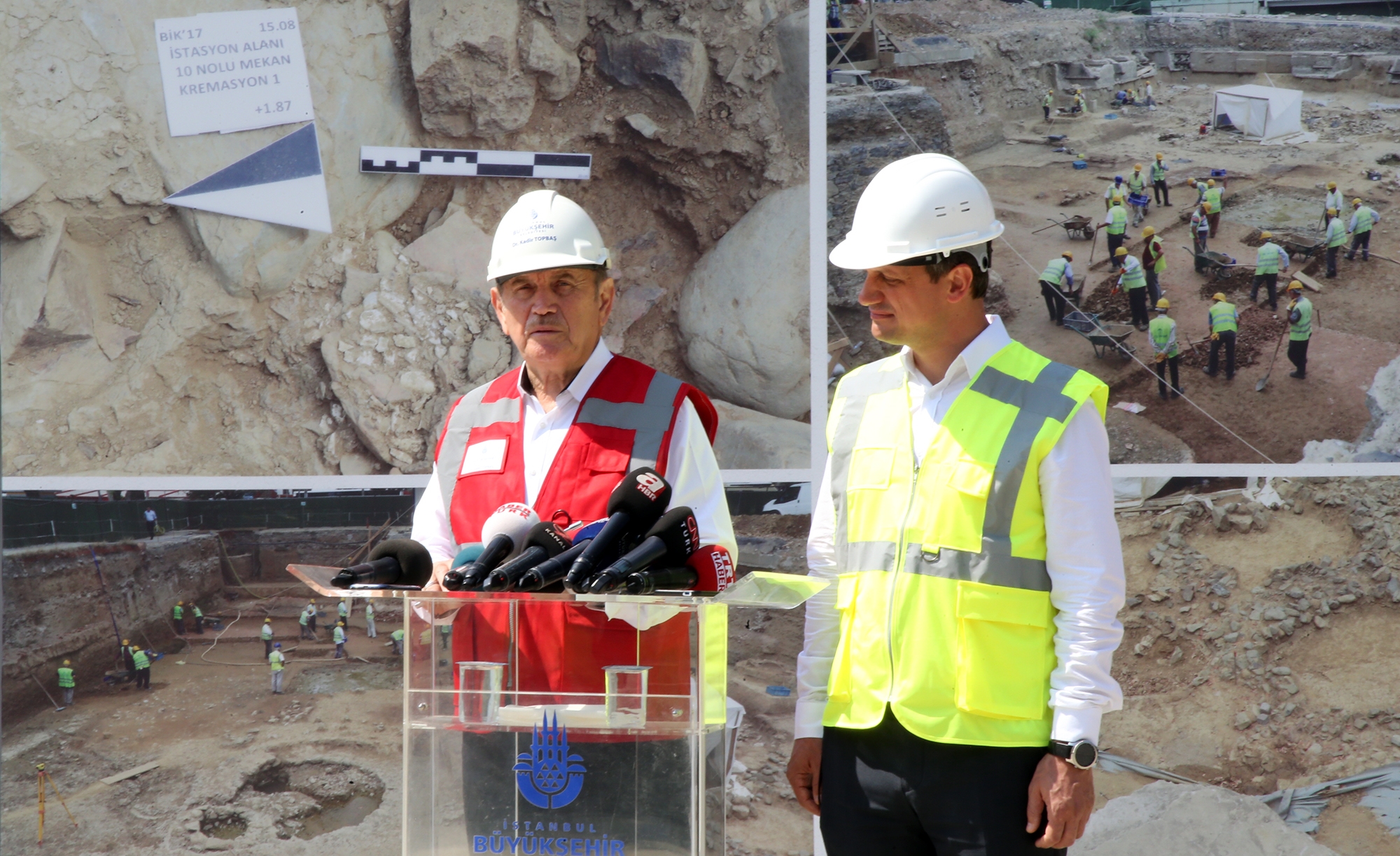 Kabataş-Mahmutbey metro hattı inşaatı arkeolojik kazılara takıldı