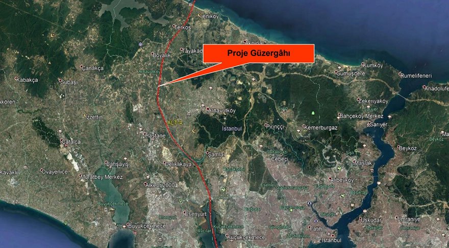 İşte milyonların merak ettiği Kanal İstanbul güzergahı