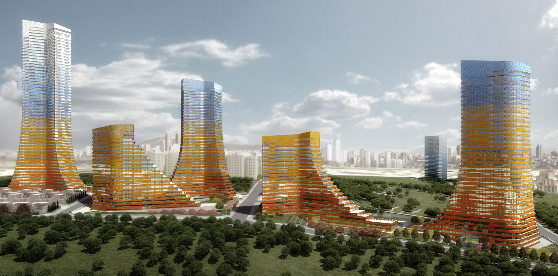 Son dakika haberi; Varyap Meridian Ataşehir'de korkutan yangın