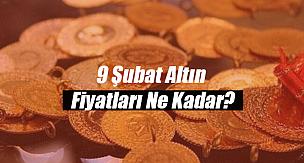 Çeyrek, Cumhuriyet, Yarım altın, 22 ayar bilezik, gram altın fiyatları ne kadar? 9 Şubat güncel altın fiyatları!