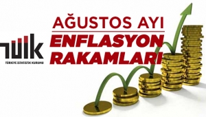 Ağustos ayı enflasyon rakamları açıklandı