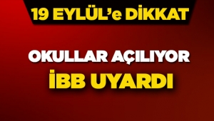 İstanbul'da 19 Eylül için toplu taşıma uyarısı