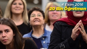 20 Bin öğretmen ataması 9 Ekim'de yapılacak