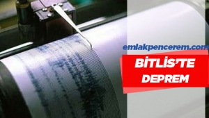 Bitlis'te 4.3 büyüklüğünde korkutan deprem