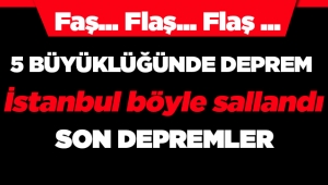Karadeniz'deki deprem İstanbul'da hissedildi! Kocaeli Kandıra'da 4.8 büyüklüğünde korkutan deprem