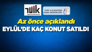 Konut satışları Eylül'de adeta patladı