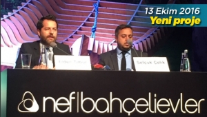 Nef Bahçelievler konut projesi görücüye çıktı