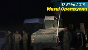 Peşmergeler Musula'a kara harekatını başlattı