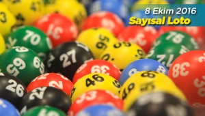 Sayısal Loto sonuçları 8 Ekim çekilişi ile belirlendi