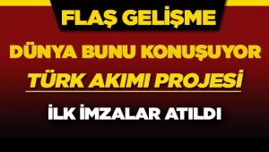 Türk Akımı Projesi için ilk imzalar atıldı