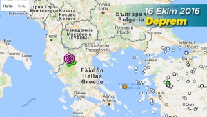 Yunanistan'da çok sayıda deprem! Komşu en büyüğü 5.2 olan son depremler