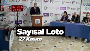 Sayısal Loto çekilişi (26 Kasım 2016 - 1046.hafta) sonuçları ve kazanan şanslı numaralar