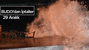 BUDO İstanbul seferleri iptal