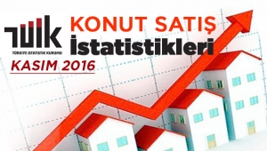 Kasım'da 132 Bin 655 konut satıldı - Grafili konut satış istatistikleri (1)
