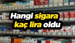 Sigara ve Alkol fiyatları açıklandı! Yeni sigara satış fiyat listesi