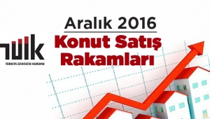 Konut satış rakamlarında 2016 rekorla kapandı