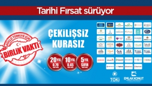 Emlak Konut 240 ay taksitle ev dedi konut satış ofisleri doldu taştı