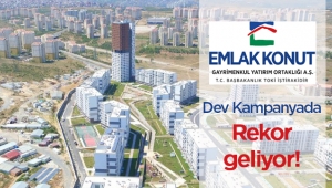 Emlak Konut GYO kampanyası ile 12 günlük konut satışı 1250 adet