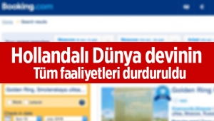 Hollandalı Booking.com faaliyetlerine tedbiren durdurma kararı