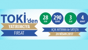 TOKİ'den açık artırma yöntemiyle gayrimenkul satışı