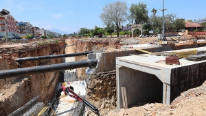 Düden'deki 3 katlı kavşak kademe kademe ulaşıma açılacak