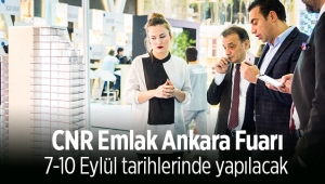CNR Emlak Ankara Fuarı 2017 için geri sayım başladı