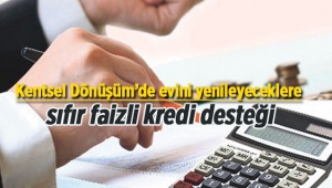İller Bankası Kentsel dönüşüm bankası olacak faizsiz kredi sağlayacak
