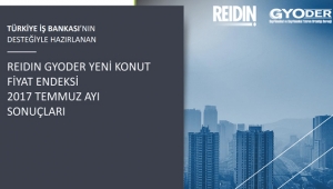 REIDIN-GYODER Yeni Konut Fiyat Endeksi yüzde 3.41 arttı
