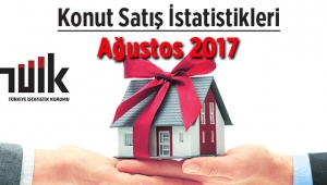 Ağustos'ta konut satışları hız kesmedi