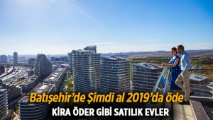 Emlak Konut kampanyası ile Batışehir'de kira öder gibi satılık evler