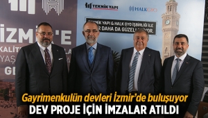 Gayrimenkulün devleri İzmir projesinde buluşuyor