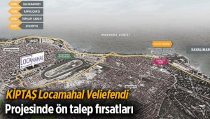 KİPTAŞ Locamahal Veliefendi projesinde ön talep fırsatları
