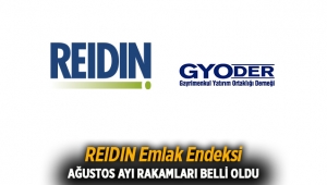 REIDIN Emlak Endeksi Ağustos 2017 sonuçları