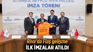 Son dakika: Galatasaraylılara müjde!  Riva arazisi imzaları atıldı