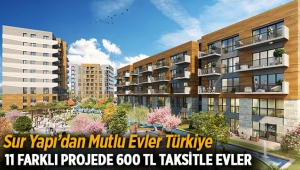 Sur Yapı "Mutlu Evler Türkiye" kampanyası
