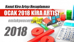 Ocak Konut kira artışı oranı hesaplaması
