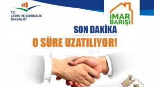 İmar Barışı süresi uzatılıyor!