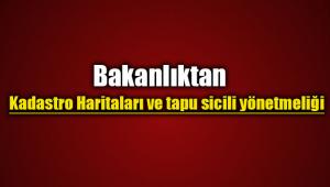 Kadastro Haritaları ve tapu sicili hakkında önemli düzenleme