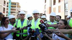 Menderes Türel'den proje ziyareti