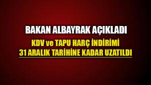 Son dakika: Konutta KDV ve Tapu Harcı indirimleri 31 Aralık'a kadar uzatıldı!