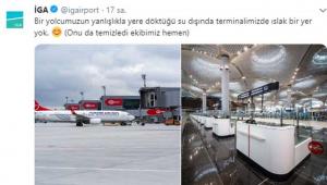 İGA'dan anlamlı "İstanbul Havalimanı sular altında" mesajı