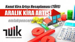 2018 Aralık ayı kira artış oranı TÜFE