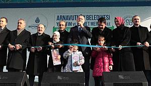 İstanbul Arnavutköy'de tek seferde 82 eserin açılışı yapıldı