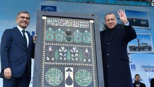Üsküdar'da tamamlanan 9 projeyi aynı anda Başkan Erdoğan açtı