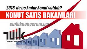 2018 yılı konut satış rakamları belli oldu! 1 Milyon 375 Bin 398 adet konut satıldı