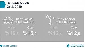 Merkez Bankası beklenti anketi Ocak 2019