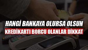 Ziraat Bankası kredi kartı borcu bulunanlara kredi verecek