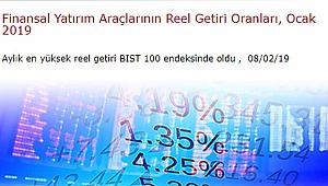 2019'da aylık en yüksek getiri BIST 100 endeksi oldu